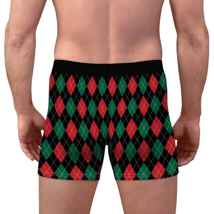 YIZYIF Slip No l Homme Boxer Imprim Chien de No l Dr le Sous