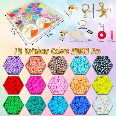 Assortiment De Perles – Kit De Fabrication De Bijoux De 1121