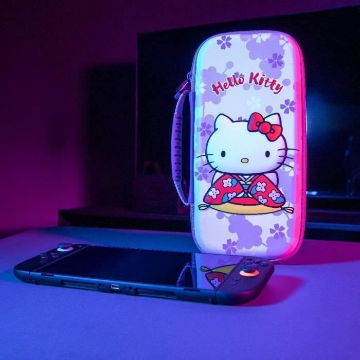 Housse de protection et transport - KONIX - Hello Kitty Nintendo Switch ...