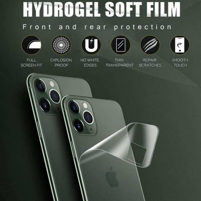 Protecteurs d'objectif iPhone 11 Pro - Protection Hydrogel