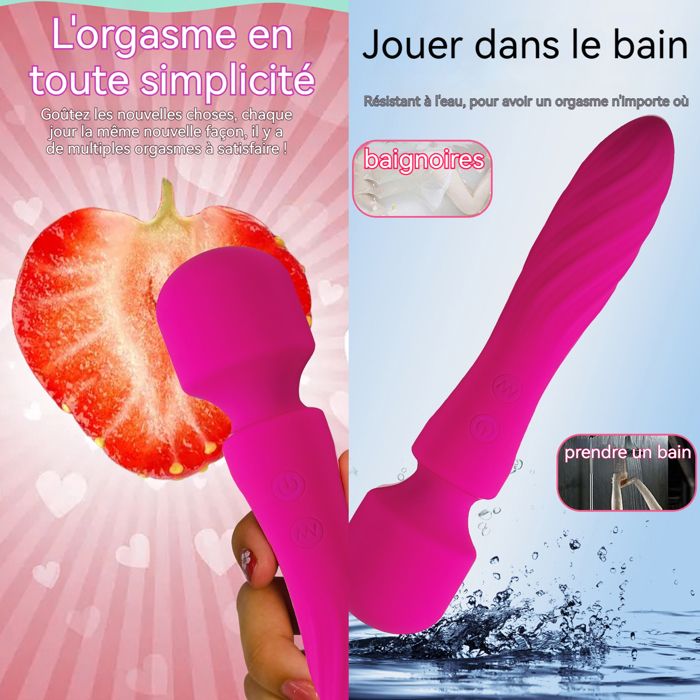 Vibromasseur POMFW En Silicone - Stimulation Point G, Clitoris Et Anal - Silencieux, étanche Et USB