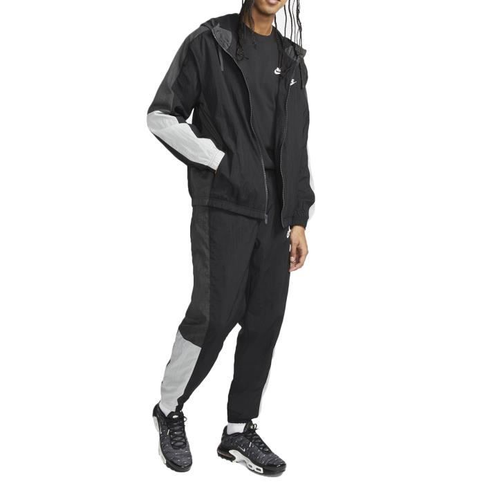Ensemble de survetement Nike NSW WOVEN Noir Cdiscount Pret a Porter