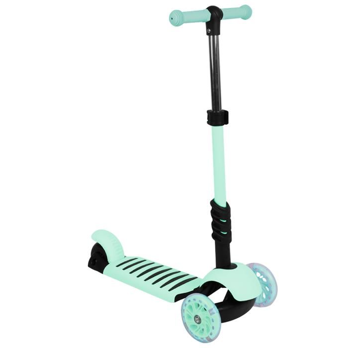 Trottinette enfant 2 Roues Hauteur réglable Patinette Scooter Pliant LED Lumière Trottinette enfant 2 Roues Hauteur réglable Patinette Scooter Pliant LED Lumière