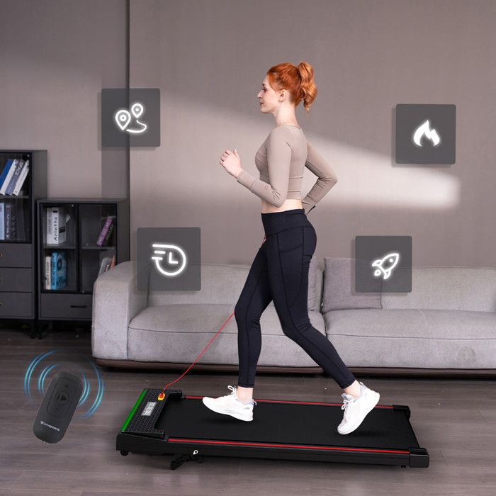 Tapis de Course Inclinable 13.41%-Vitesse 1-6km/h-ZX1S-Télécommande ...
