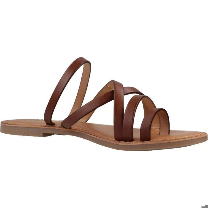 Mules Les Tropeziennes Hastari Marron Cuir Femme Marron