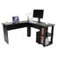 Bureau D Ordinateur Coin En Forme De L Table En Bois Pour Ordinateur Portable A La Maison Etude Noir Achat Vente Bureau Bureau D Ordinateur Cdiscount