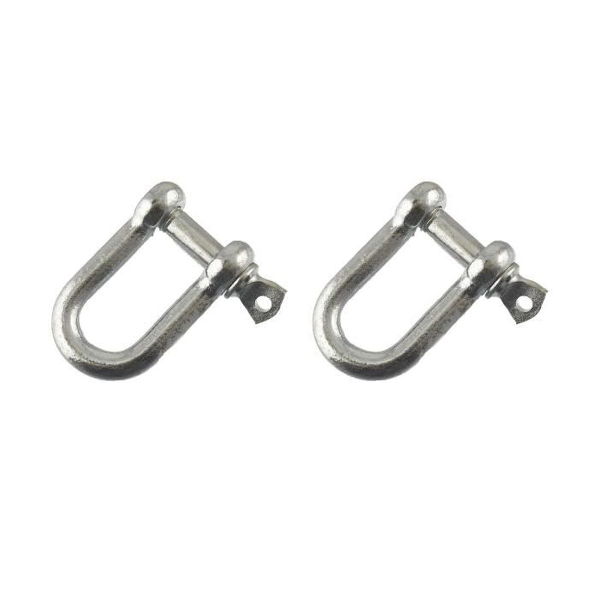 8 Mm Galvanisé Dee Manille Pack de 12 accastillage DK02