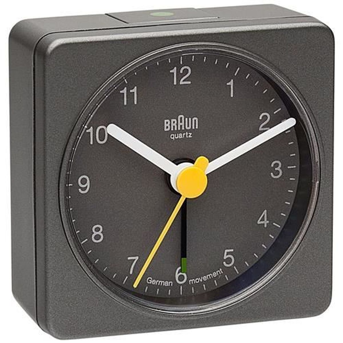 Réveil Braun BC02BW noir / blanc 6 cm