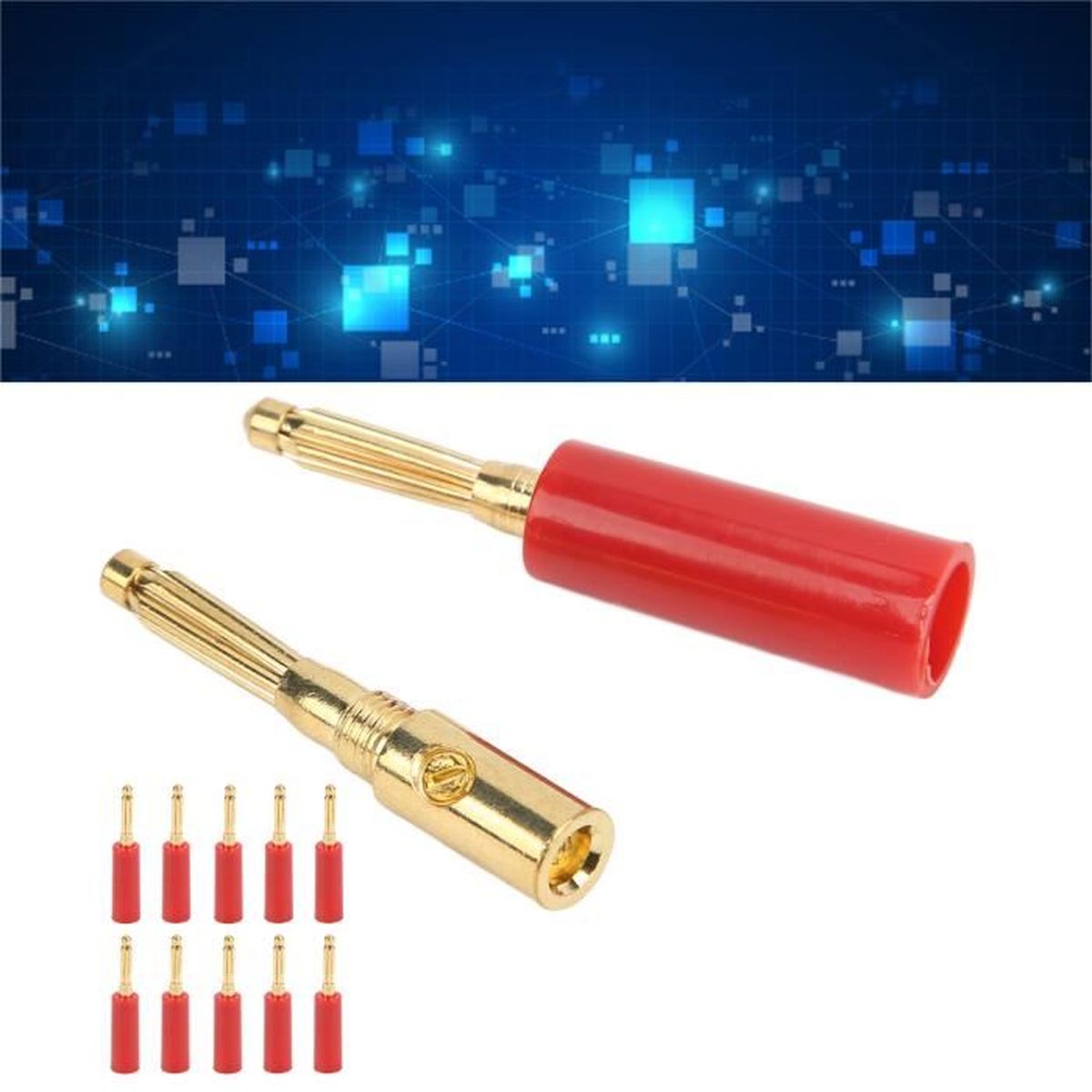 Câble De Charge 4 Mm Connecteur Banane 2,0 Broches 2 Broches Walkera Molex Syma Connecteur Batterie LiPo - L'adaptateur Indispensable Pour Vos Drones