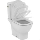 IDEAL STANDARD UN CHAUFFAGE D'AVANCE Ideal standard Pack wc sur pied Tesi Aquablade sortie horizontale abattant ultrafin frein de chute réf T033601