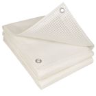TERRE JARDIN Bâche armée transparente 4 x 6 m, PE 160 g/m2 Haute densité, bâche de protection