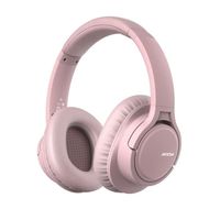 Mpow H7 - Casque Audio Bluetooth sans fil - Autonomie 25h - Écouteurs sans Fil avec Mic pour Téléphone, Tablettes, PC - Rose
