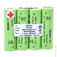 Batterie NiMH 4x AA NX 4S1P ST1 4.8V 2000mAh S