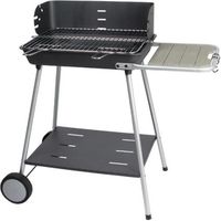 Barbecue charbon Florence 54,5x38,5 cm chariot à r