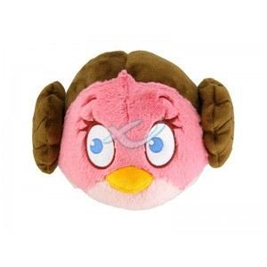 PELUCHE Peluche Angry Birds Star Wars - Princess Leia 20cm
