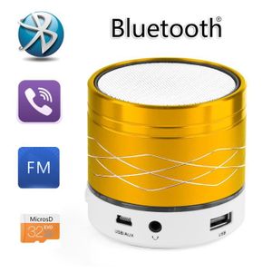 ENCEINTE NOMADE Mini haut-parleur Bluetooth LCC® 6.1*5.8cm Mains l