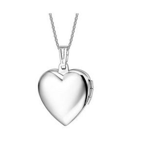 M/édaillon rond en acier inoxydable brillant pour 2 photos pendentif amulette en pVD or