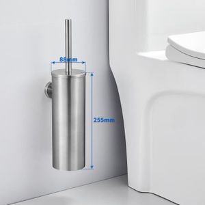 Brosse WC avec support récupérateur – Axess