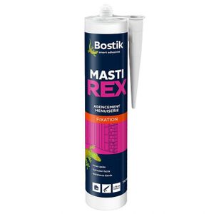 Mastic de fixation - BOSTIK - Mastirex - 310ml - Néoprène - Prise rapide et maintien immédiat