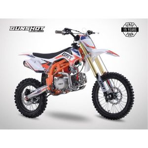 MOTO Moto Dirt Bike 140 / Pit Bike GUNSHOT 140 ONE / 17/14 / Orange / 2021