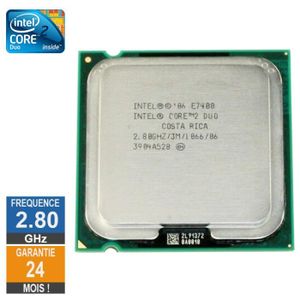 PROCESSEUR Processeur Intel Core 2 Duo E7400 2.80GHz SLGQ8 LG