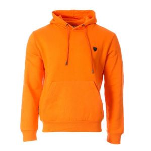 SWEATSHIRT Sweat à Capuche Orange Homme Redskins Makit Poster