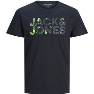 T-SHIRT T-shirts Marine/Vert Homme Jack & Jones Plash Corp