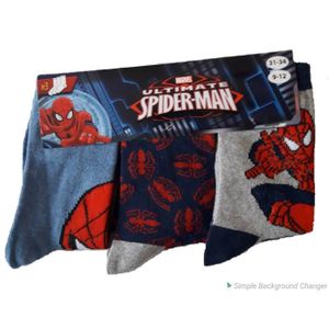 23/26, pack de 6 asst1 Spiderman Chaussettes enfant Modèle photo selon  arrivage. Garçon Vêtements
