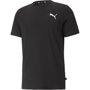 T-SHIRT Tee-shirt avec petit logo - Puma - Coton - Homme - Noir