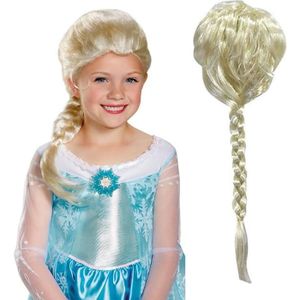 Perruque luxe Elsa La Reine des Neiges 2™ fille : Deguise-toi, achat de  Accessoires