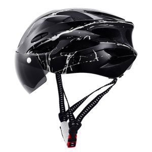 CASQUE DE VÉLO Casque Vélo Adulte Femme Homme avec Visière, Casqu