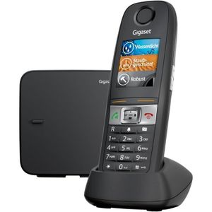 Téléphone fixe E630 Téléphone Sans Fil Dect-Gap [Version Français