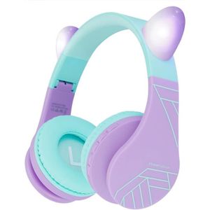 OREILLETTE BLUETOOTH Casque Bluetooth Pour Enfant, Casque Audio Sans Fi