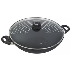 Casserole /"Asie/" 9 L; 6,2 L; 4,3 L deux-Couche-Revêtement anti-adhérent plafond de verre