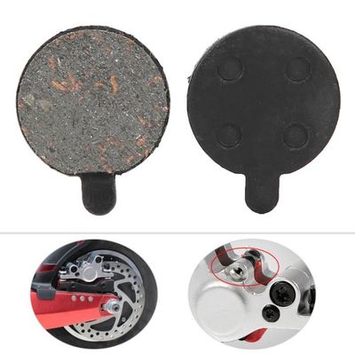 2 Paires De Plaquettes De Frein En Résine Pour Scooter électrique – Frein Sur Jante, Silencieuses, Haute Performance