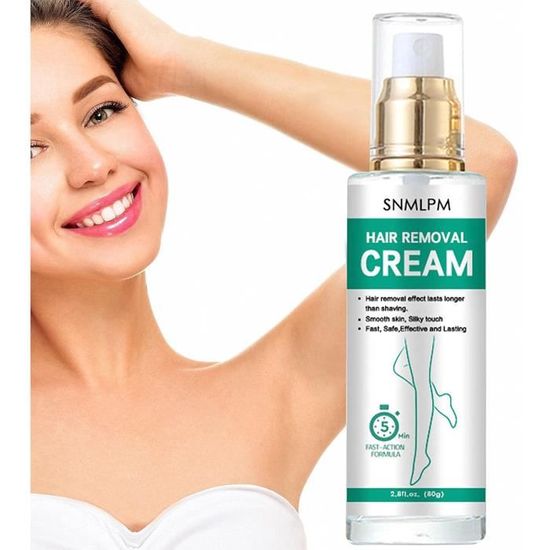 Crème Dépilatoire Rapide Indolore – Pour Homme Et Femme, 60 G, Inhibiteur De Repousse, Origine Chine