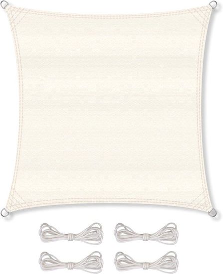 Voile D'ombrage BESTXH - Protection UV 95%, Imperméable, Pour Terrasse Et Jardin - 5