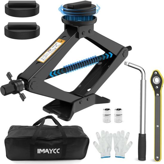IAYCC Kit de Cric Voiture pour Tesla odel 3/Y/S/X, 2.5TCric à Ciseaux IAYCC Kit de Cric Voiture pour Tesla odel 3/Y/S/X, 2.5TCric à Ciseaux