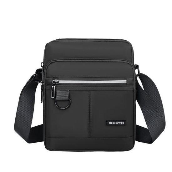 Sac à Dos Mono-Bretelle, Taille Unique,Noir