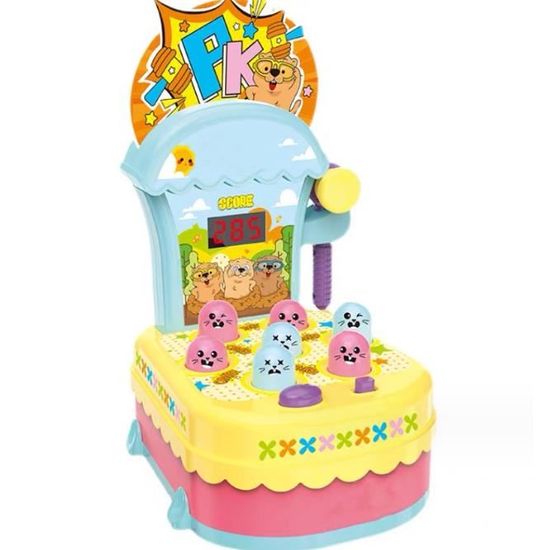 Jeu De Taupe Électronique NMM Avec 2 Marteaux + 12 Pièces | Jouet Interactif Pour Enfants 3+ Ans | 7 Vitesses, 3 Modes