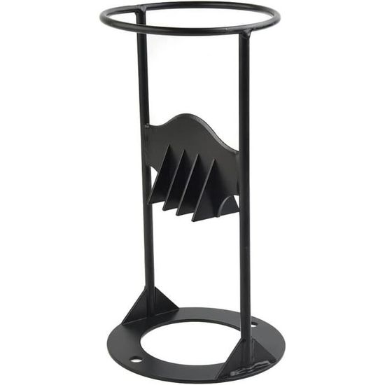 Fendeur à Bûches Manuel Murale - En Fonte Avec 2 Poignées - Pour Bois Tendre, Intérieur/Extérieur - Inclut Gants Et Sac