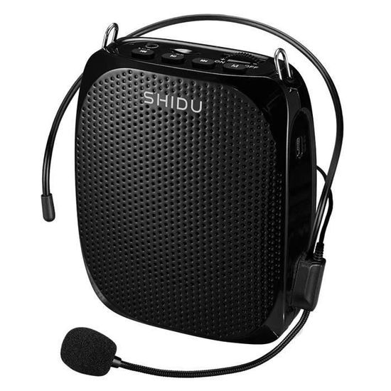 JYX Amplificateur Voix Portable avec sans Fil Microphone, Batterie  rechargeable 2200mAh Système de sonorisation, Amplificateu Vocal -  Cdiscount Instruments de musique