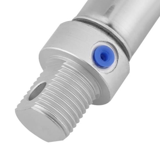 Heschen Mini Cylindre Pneumatique MA 32×100 - Alésage 32mm Course 100mm Double Action Inox