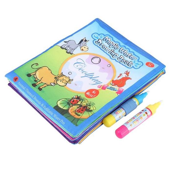 Livre Peinture Magique à L'eau Livre De Coloriage Magique LEADSTAR - À L'eau Réutilisable (3 Ans ) Color Wonder Livre Peinture Magique à L'eau Livre De Coloriage Magique LEADSTAR - À L'eau Réutilisable (3 Ans ) Color Wonder