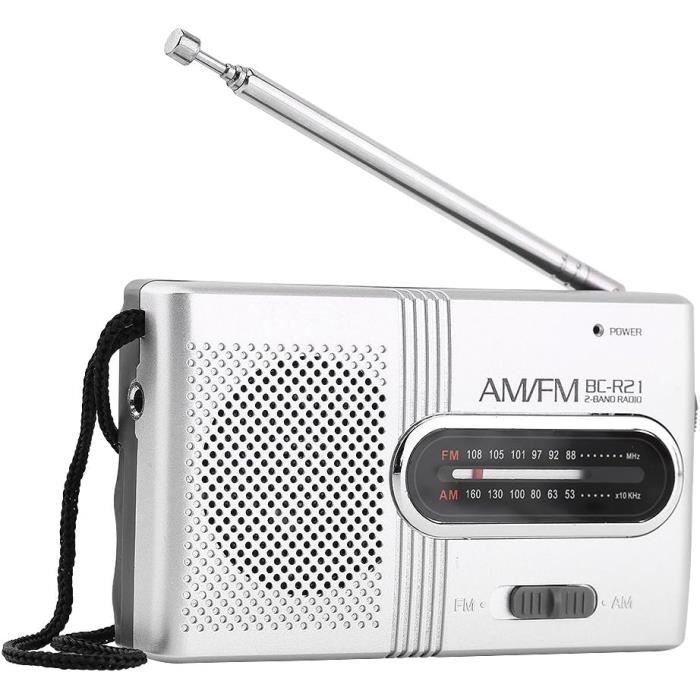 SEANCHEER Petite Radio Portable A(W)/F, Transistor Radio de Poche