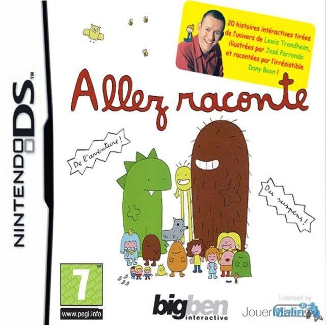Allez Raconte Plein D'histoires / Jeu Console Ds