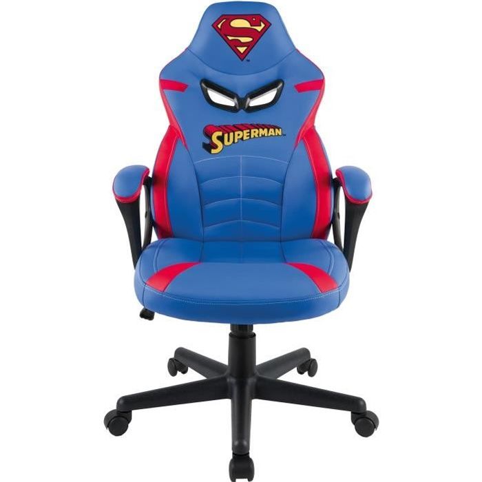 Subsonic Fauteuil Gamer Junior Superman Licence Officielle Dc Comics Prix Pas Cher Cdiscount