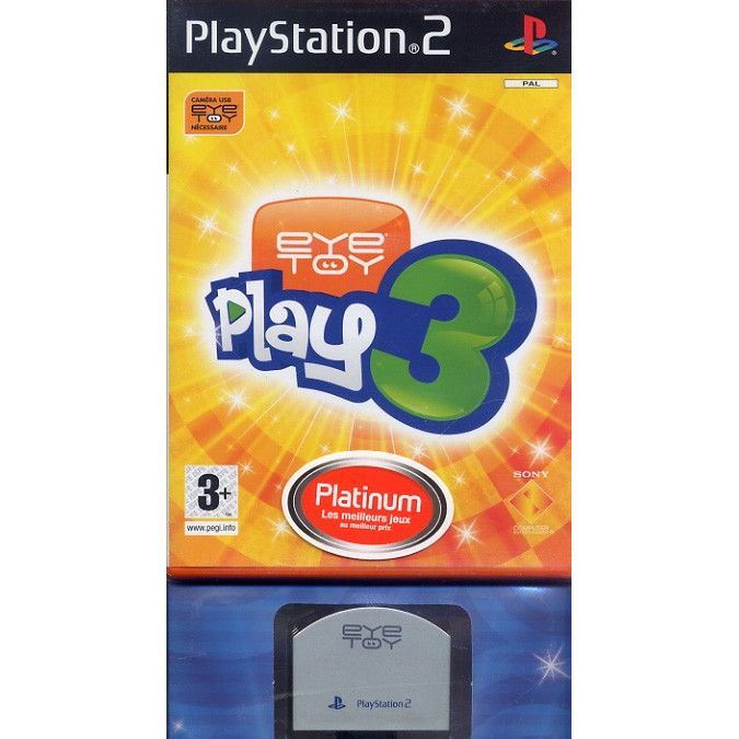 Eye Toy Play 3 + Camera Usb Ps2 - vue 2