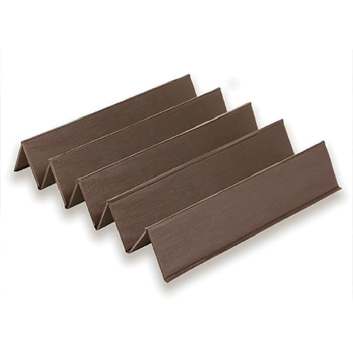 Redresseur canapé 2 places marron PVC 110 x 48 cm - Astuceo Marron