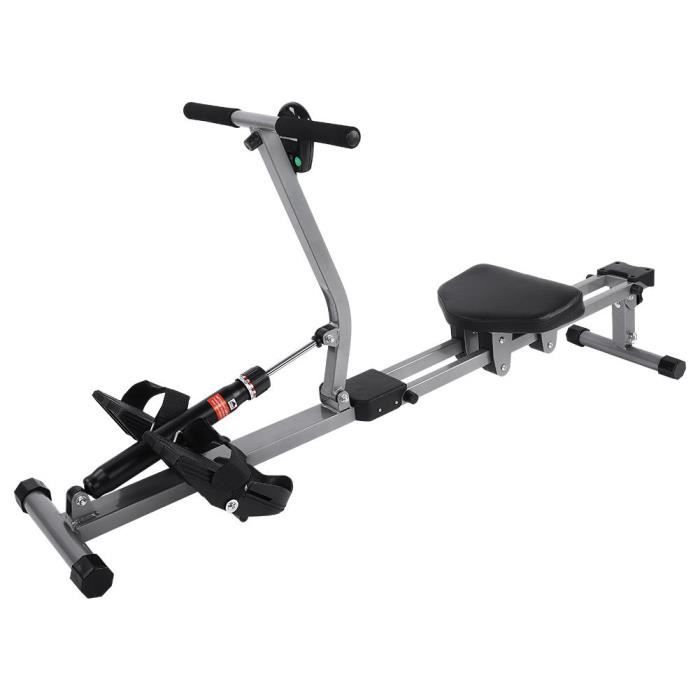 Accessoire de remise en forme de gymnastique à la maison de formation de corps de rameur cardio de machine à ramer en acierHAJISHOP